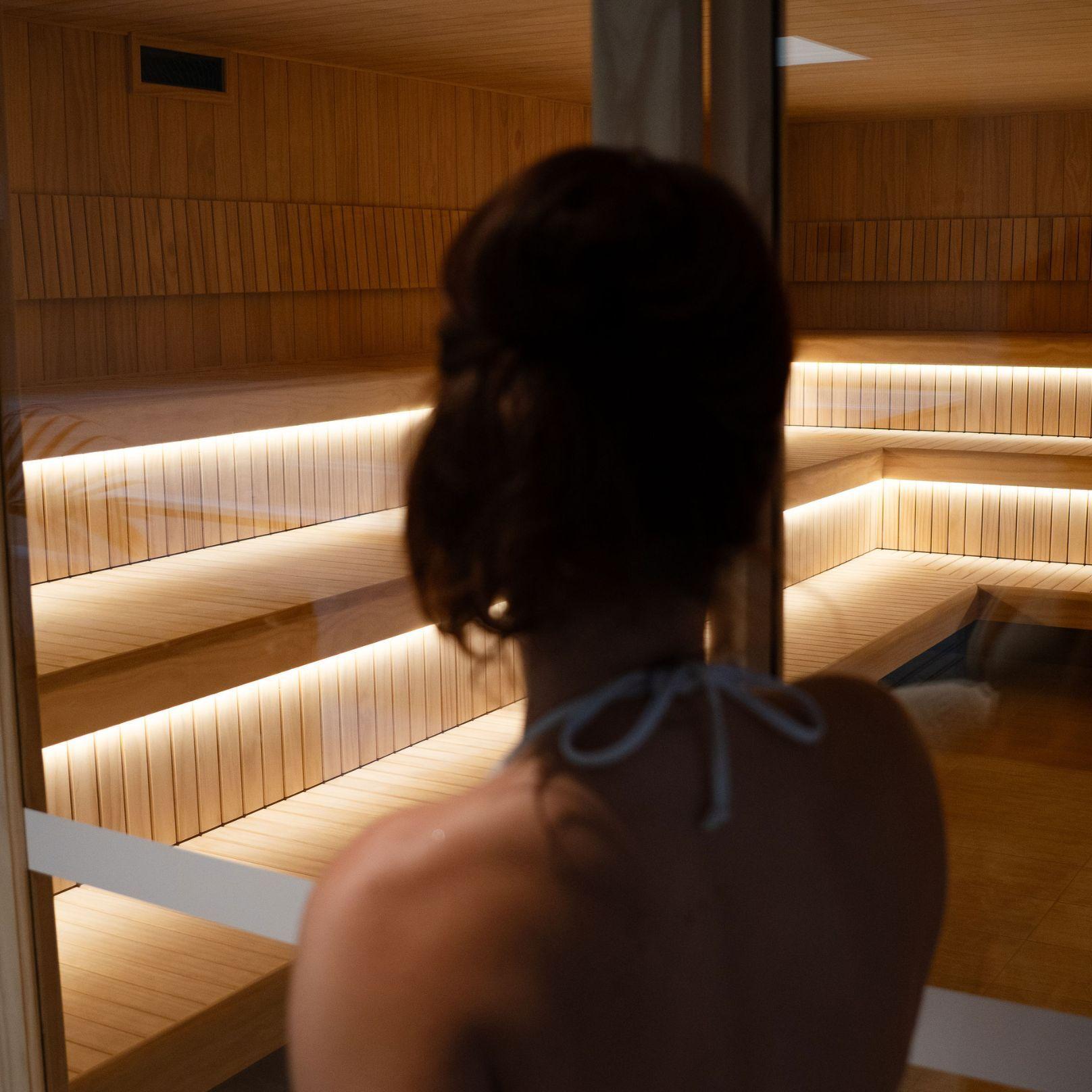 XtraClubs sauna, ice bath and steam facilities