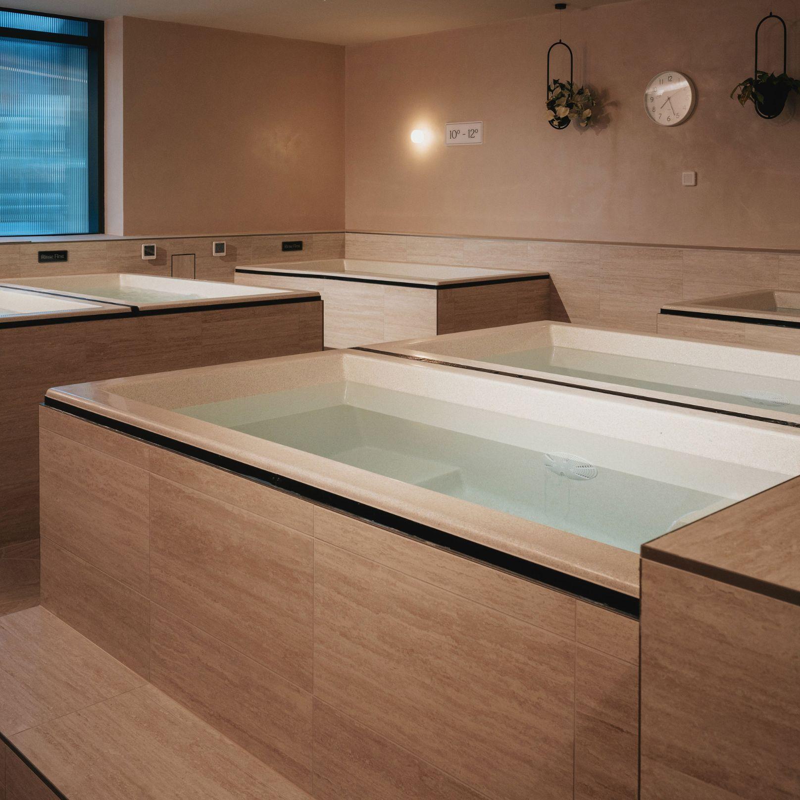 XtraClubs sauna, ice bath and steam facilities