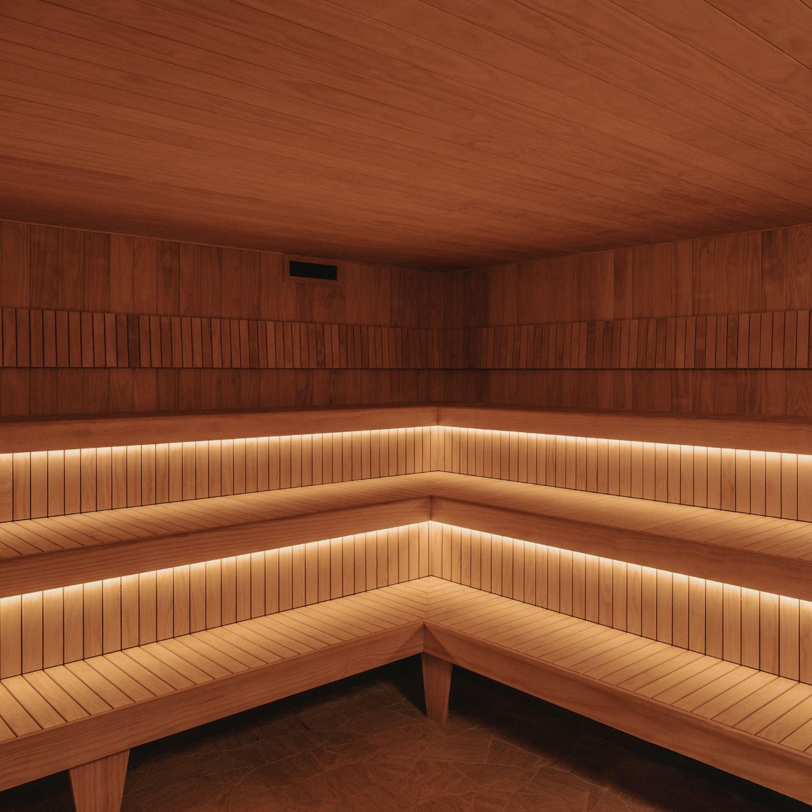 XtraClubs sauna, ice bath and steam facilities